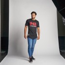 P4L BLACK T-SHIRT FOR MEN