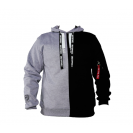 OVERCOMERS HOODIE BI-COLOR GREY GIRL