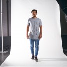 UNSTOPPABLE VERTICAL GREY T-SHIRT MEN